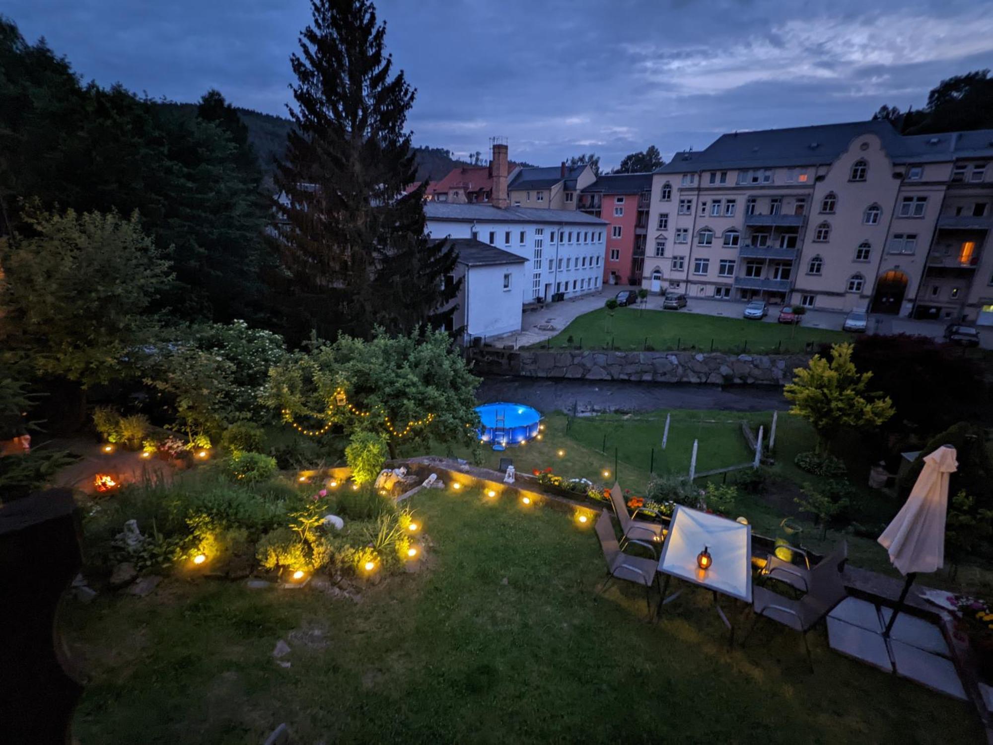 Hw3 - Urlaubsmagie - Helle, Grosse Wohnung Mit Pool Sebnitz Dış mekan fotoğraf