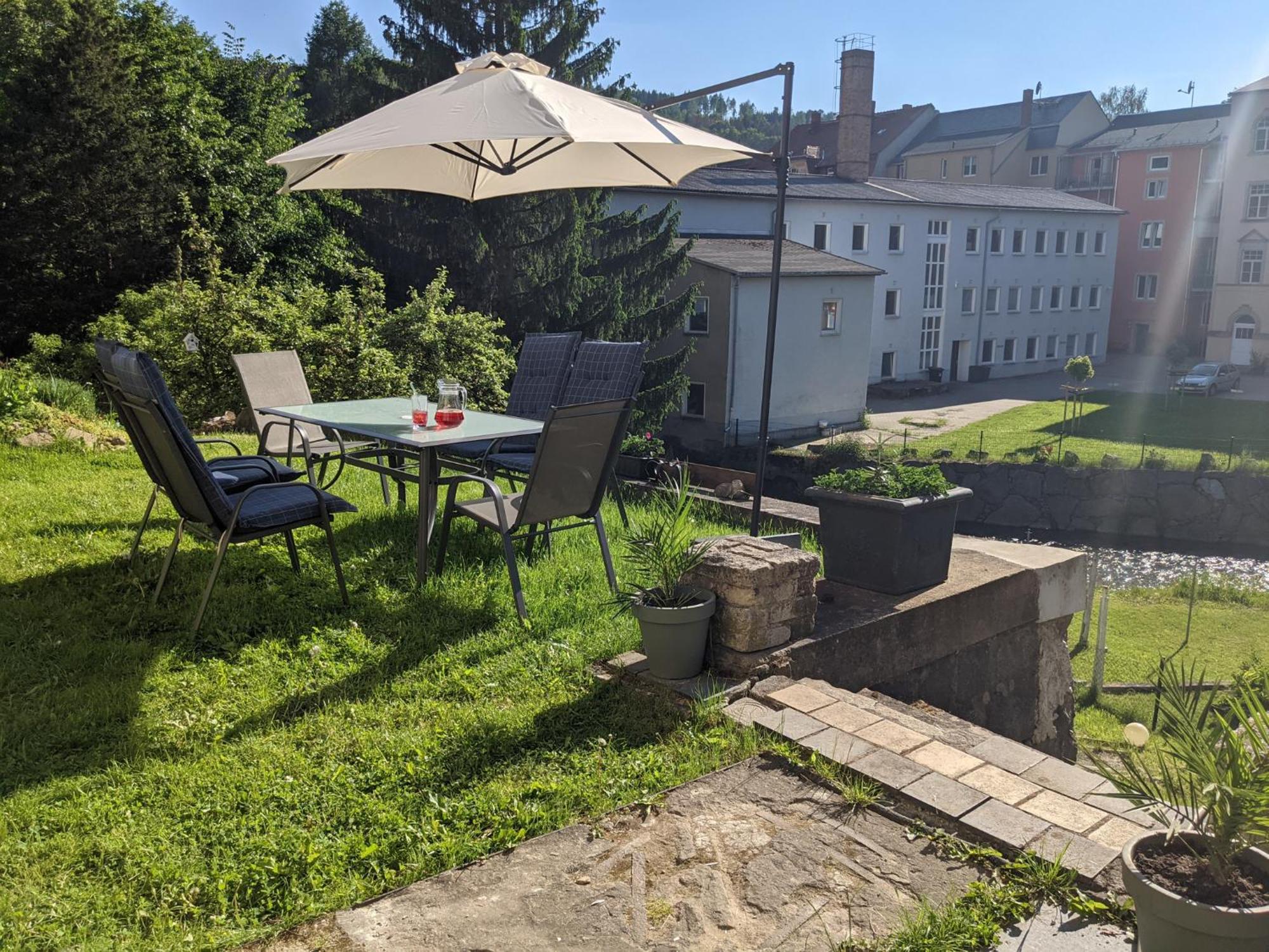 Hw3 - Urlaubsmagie - Helle, Grosse Wohnung Mit Pool Sebnitz Dış mekan fotoğraf