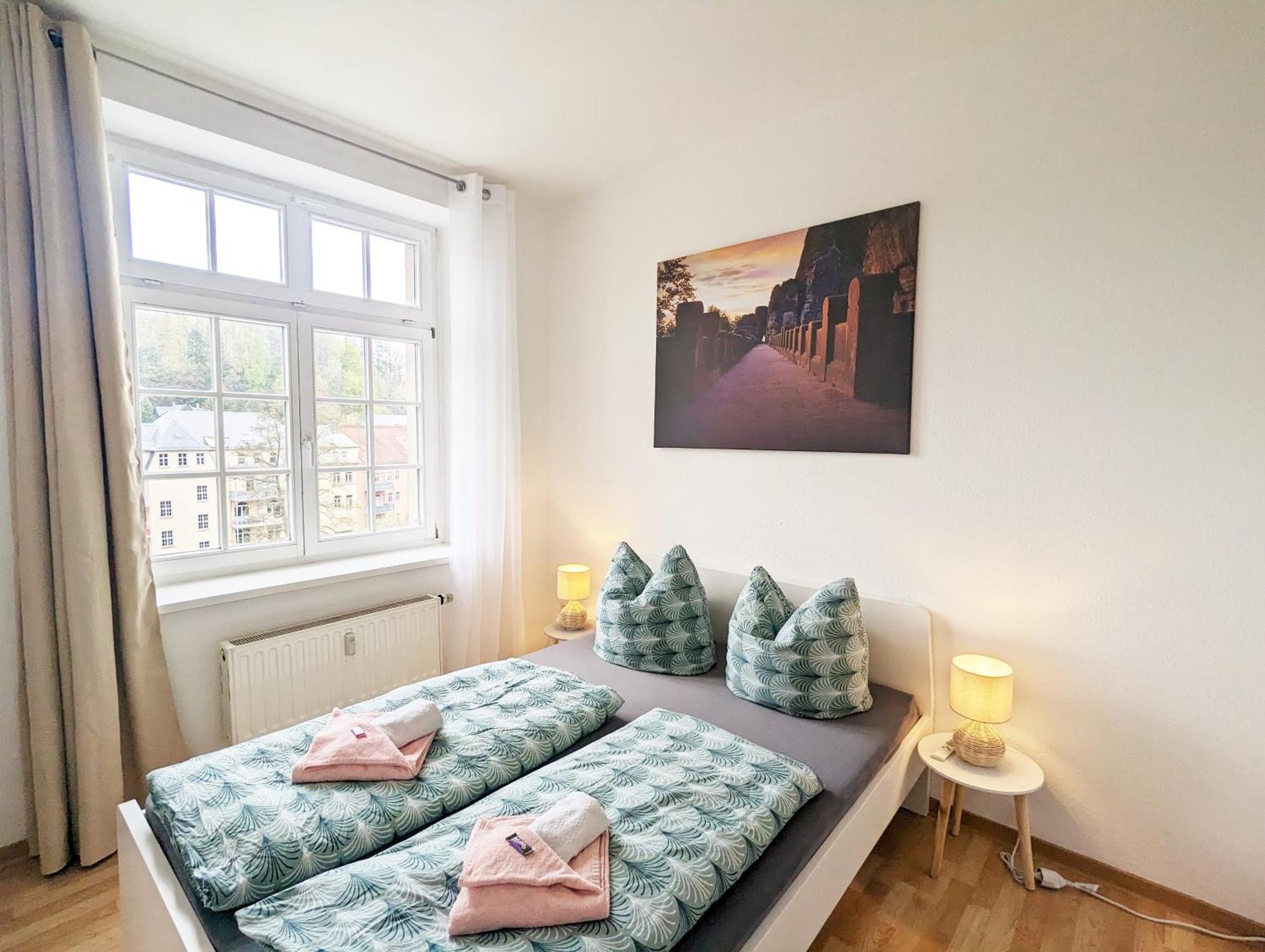 Hw3 - Urlaubsmagie - Helle, Grosse Wohnung Mit Pool Sebnitz Dış mekan fotoğraf